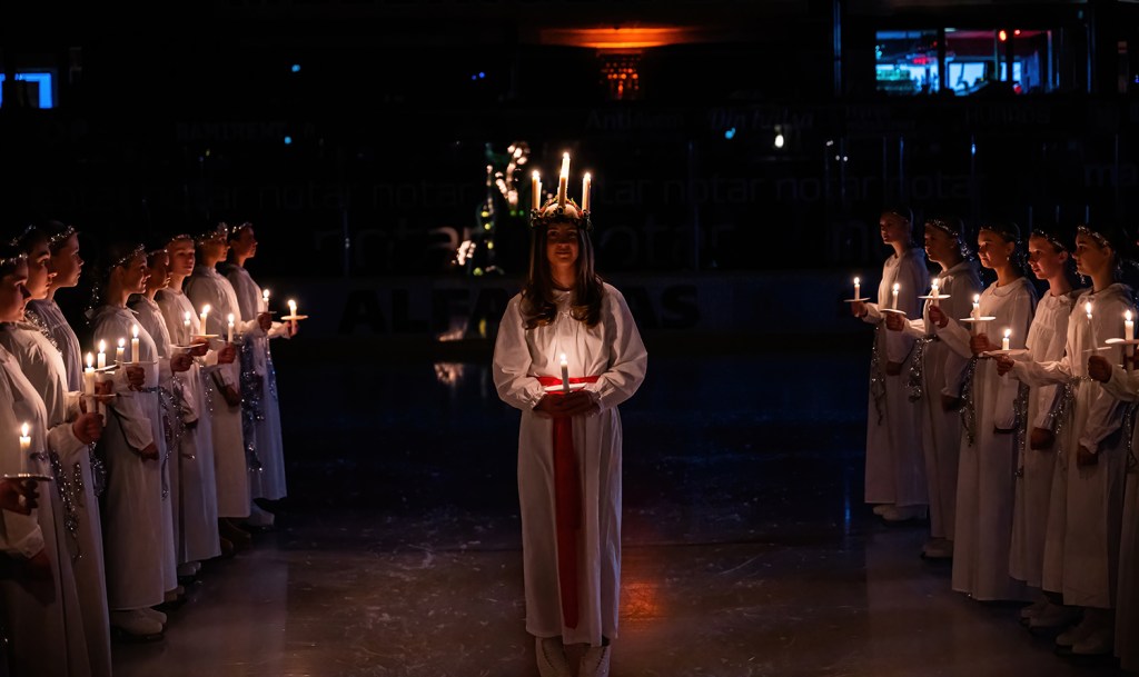 Välbesökt julavslutning