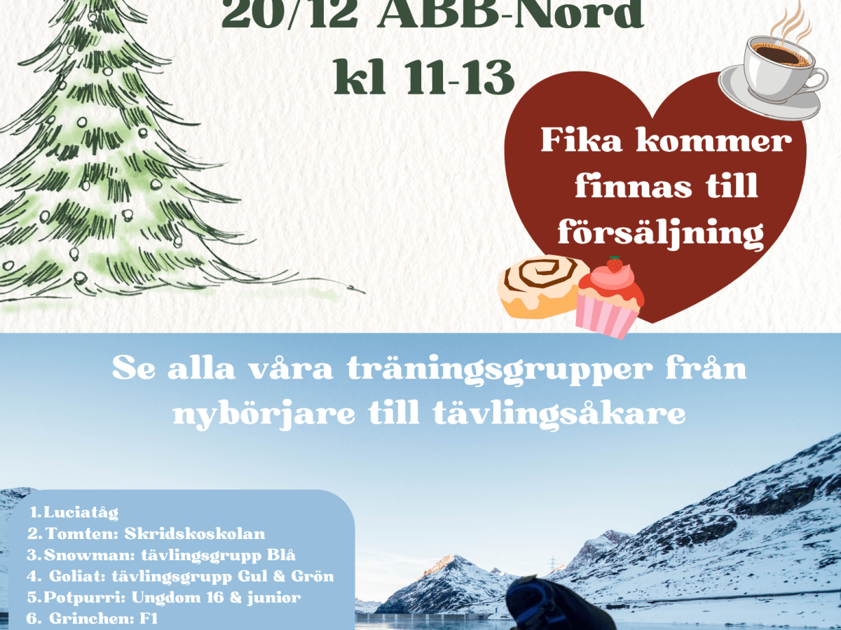 Välkommen på juluppvisning