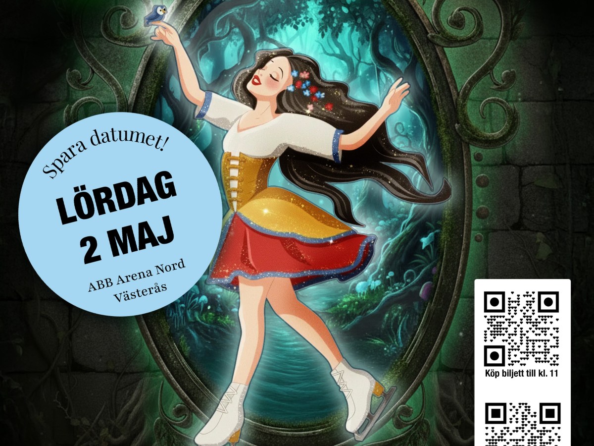 Välkommen på isshow den 2&nbsp;maj