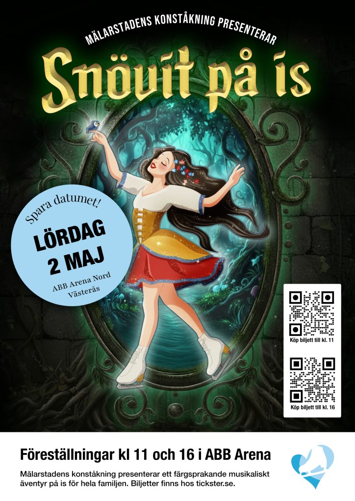 Välkommen på isshow den 2&nbsp;maj